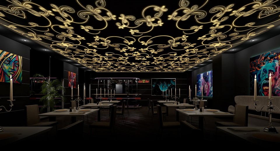 Заказать потолки double vision в г. Олонец