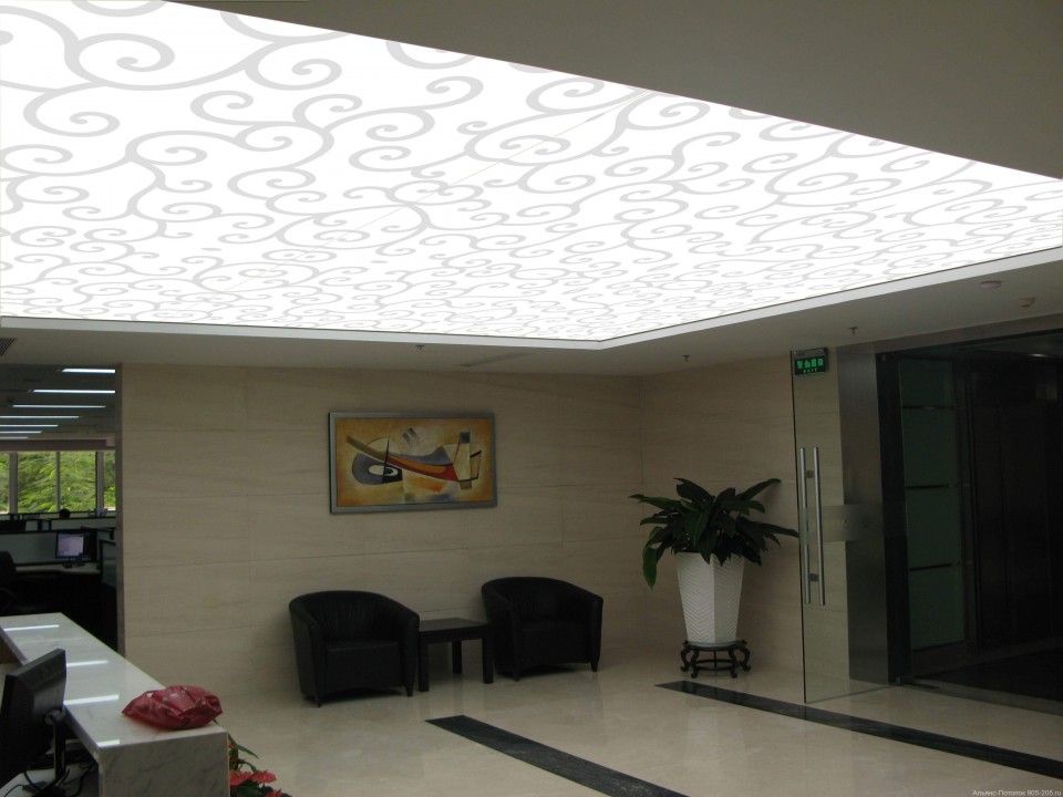 Заказать световые потолки new vision в г. Олонец