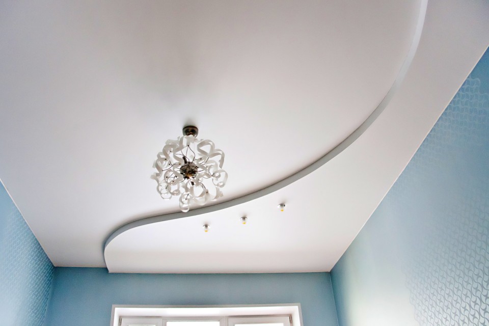 Заказать двухуровневый потолок в г. Олонец